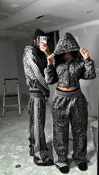 Graphic Leopard Set